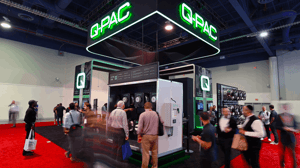 Q-PAC trade show booth