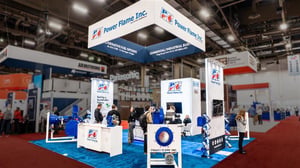 Power Flame booth 